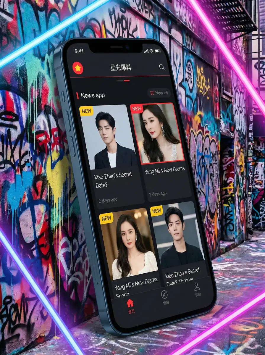 一九四九 APP界面展示 - 掌上吃瓜神器